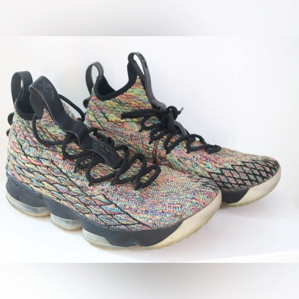 Nike LeBron 15 XV “Four Horsemen” Fruity Pebbles Size 9.5 Limited Multicolor
